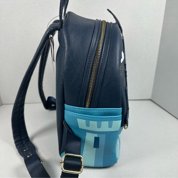 Loungefly Disney Fantasyland Cinderella Castle Mini Backpack- HTF - Picture 4 of 9